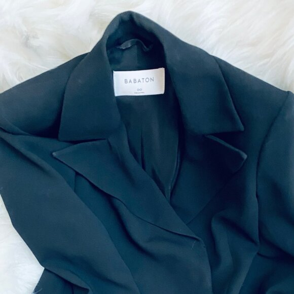 Aritzia Elegant Black Blazer Mini Dress - Picture 4 of 8